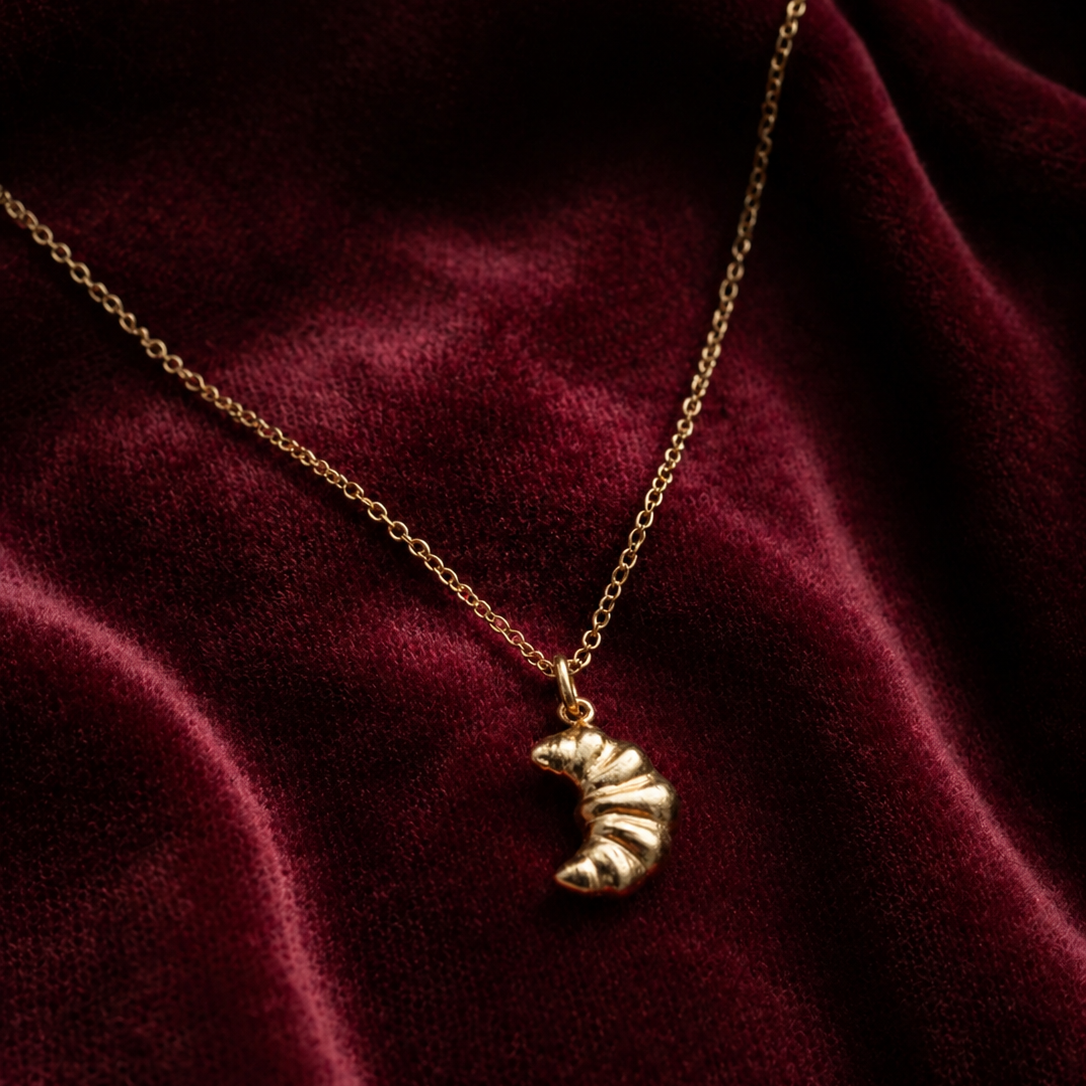 Collier Allison doré charm interchangeable chaîne forçat ; Bellora Bijoux Strasbourg